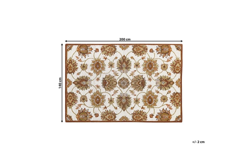 Ullmatta Ezine 140x200 cm - Beige - Textil & mattor - Matta - Modern matta - Ullmatta