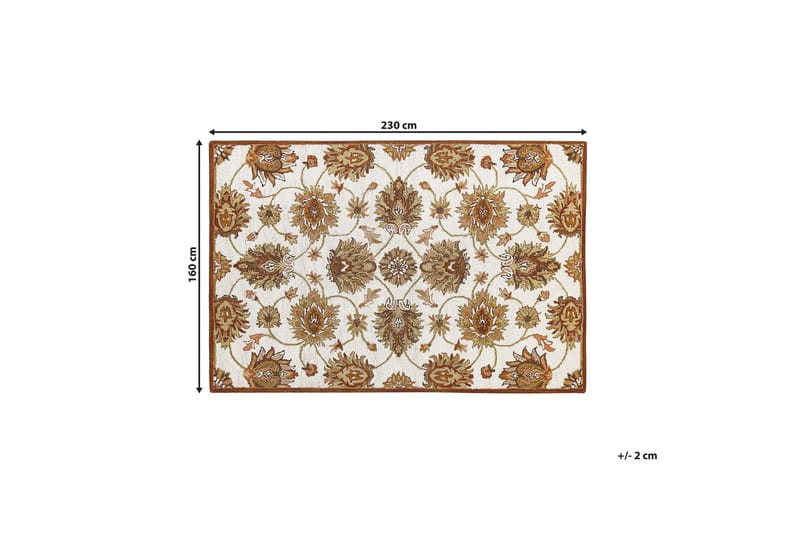 Ullmatta Ezine 160x230 cm - Beige - Textil & mattor - Matta - Modern matta - Ullmatta