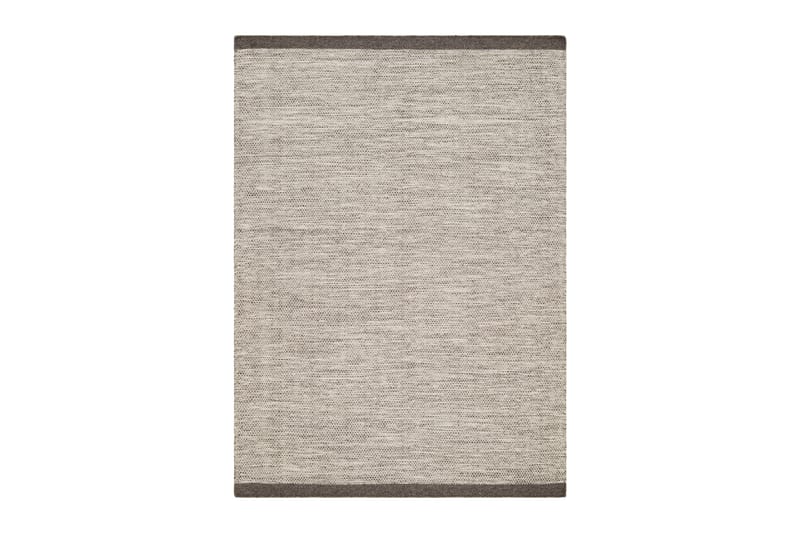 Ullmatta Gango 300x400 Rektangulär - Taupe - Små mattor - Stor matta - Mönstrad matta - Ullmatta