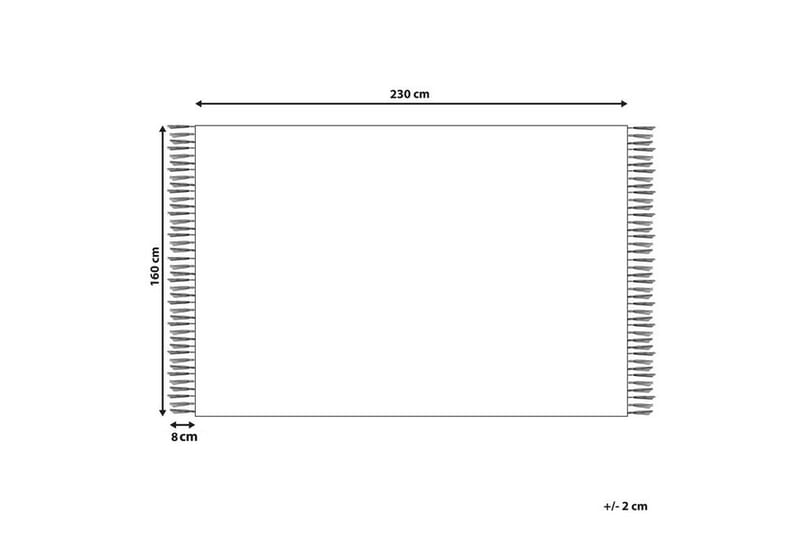 Ullmatta Jrarat 160x230 cm - Röd - Textil & mattor - Matta - Modern matta - Ullmatta