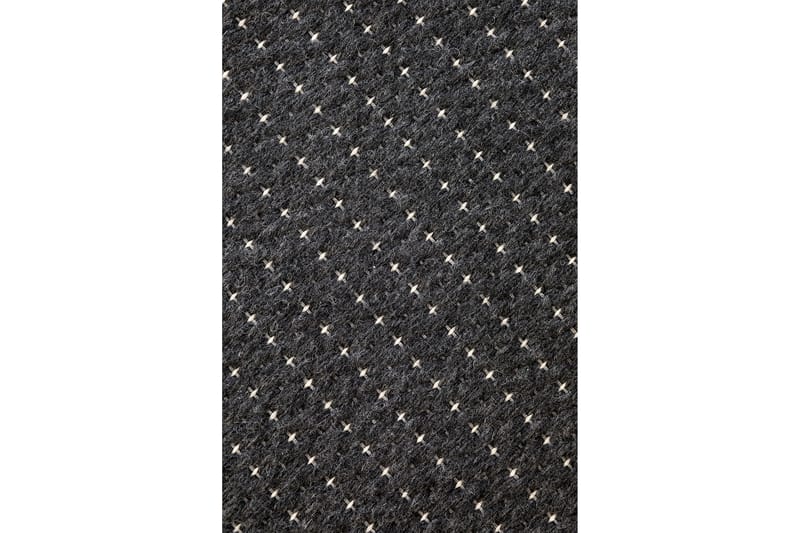 Matta Valkea Rund 133 cm Svart/Grå - Vm Carpet - Textil & mattor - Matta - Modern matta - Ullmatta