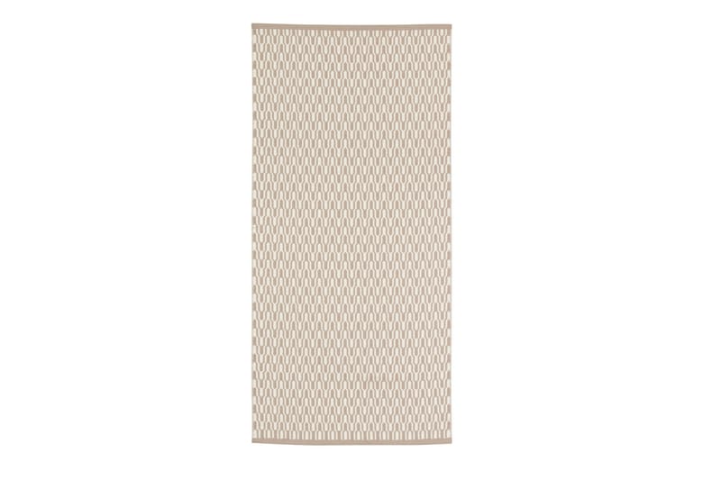 Ullmatta Tjörn 75x150 cm Rektangulär - Beige - Textil & mattor - Matta - Modern matta - Ullmatta