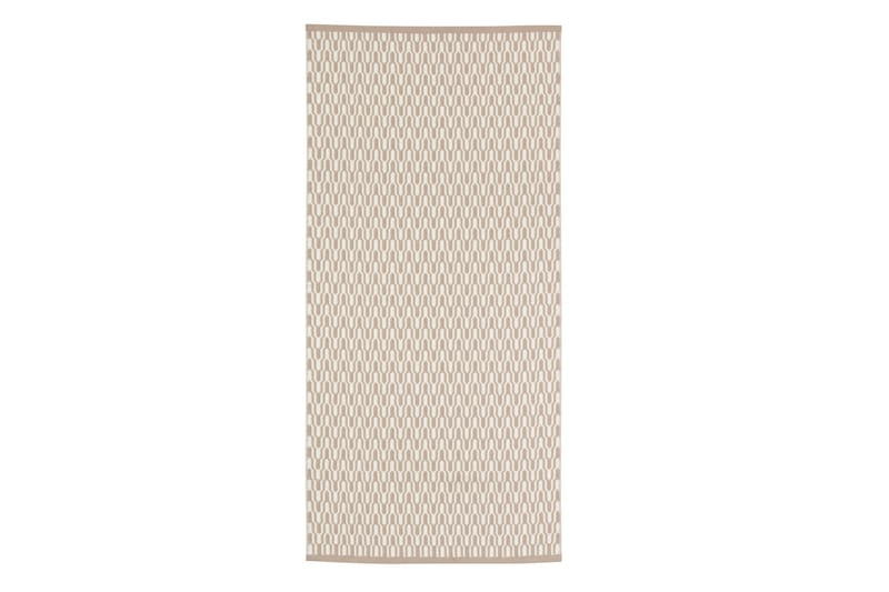 Ullmatta Tjörn 75x300 cm Rektangulär - Beige - Textil & mattor - Matta - Modern matta - Ullmatta