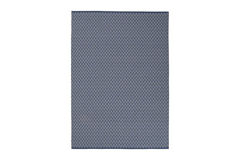 Ullmatta Tjörn 170x240 Blå - Horredsmattan - Små mattor - Stor matta - Mönstrad matta - Ullmatta