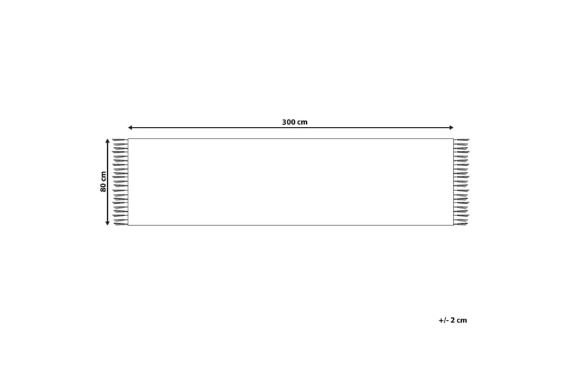 Ullmatta Urtsadzor 80x300 cm - Röd - Textil & mattor - Matta - Modern matta - Ullmatta