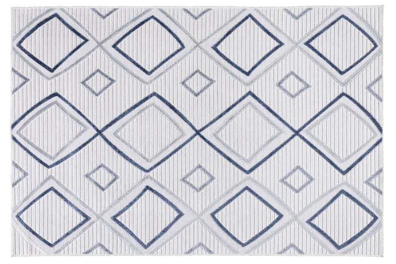 Wiltonmatta Beyza 196x290 Rektangulär - Creme - Wiltonmatta - Stor matta - Mönstrad matta - Friezematta - Små mattor