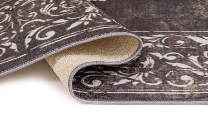 Wiltonmatta Rimmi 80x200 Oval - Taupe - Textil & mattor - Matta - Modern matta - Friezematta