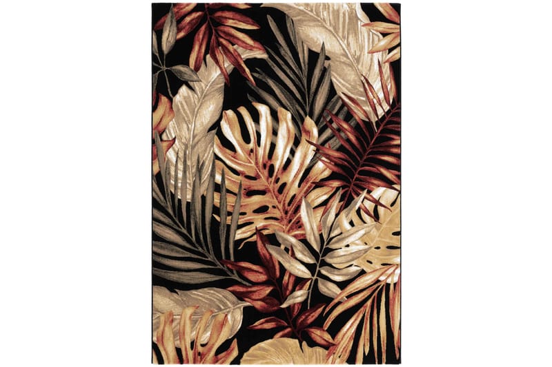 Wiltonmatta Chroma Flower Rektangulär 160x230 cm - Svart - Textil & mattor - Matta - Modern matta - Wiltonmatta