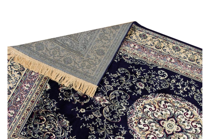 Casablanca Medallion Orientalisk Matta 160x230 - Marinblå - Textil & mattor - Matta - Orientalisk matta - Persisk matta