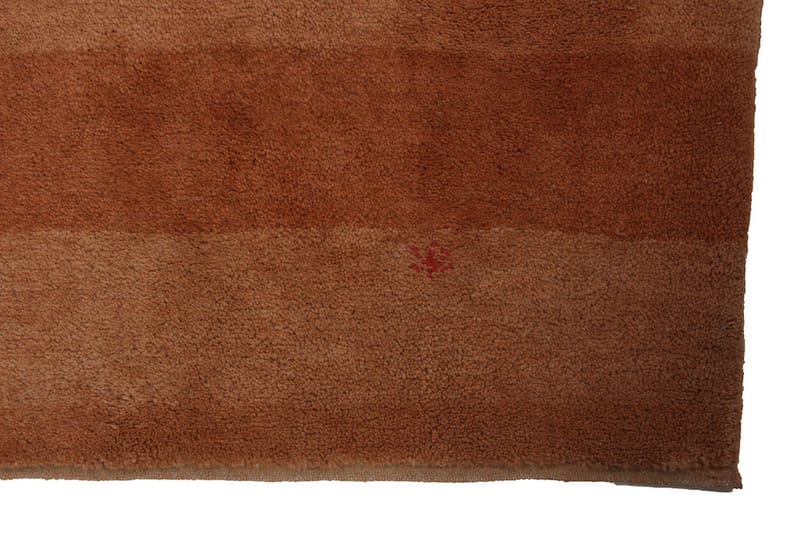 Handknuten Gabbeh Shiraz Ull Orange 105x140cm - Orange - Textil & mattor - Matta - Orientalisk matta