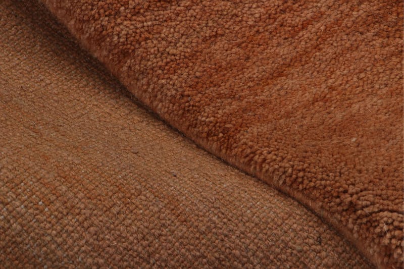 Handknuten Gabbeh Shiraz Ull Orange 87x117cm - Orange - Små mattor - Orientalisk matta - Stor matta - Persisk matta