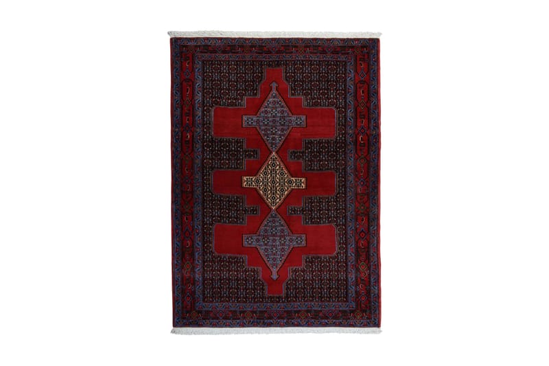 Handknuten Persisk Matta 125x174 cm Kelim - Röd/Blå - Textil & mattor - Matta - Orientalisk matta - Persisk matta