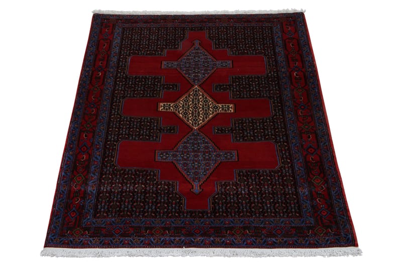 Handknuten Persisk Matta 125x174 cm Kelim - Röd/Blå - Textil & mattor - Matta - Orientalisk matta - Persisk matta