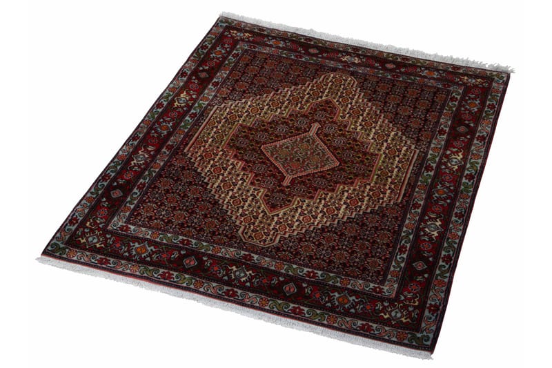 Handknuten Persisk Matta 121x151 cm Kelim - Creme/Röd - Textil & mattor - Matta - Orientalisk matta - Persisk matta