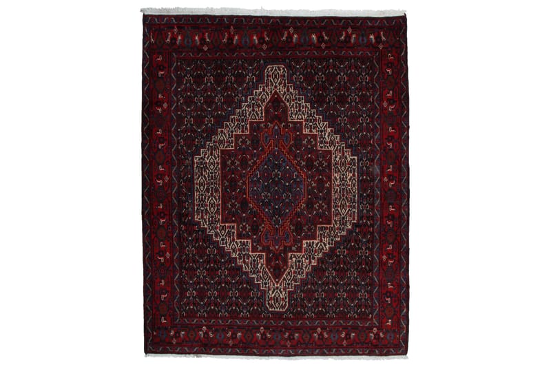 Handknuten Persisk Matta 124x156 cm Kelim - Röd/Creme - Textil & mattor - Matta - Orientalisk matta - Persisk matta