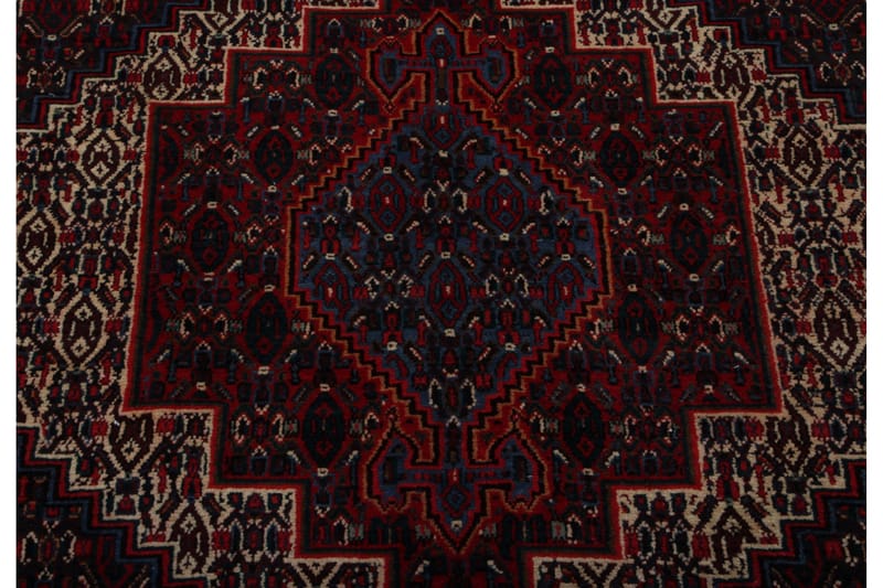 Handknuten Persisk Matta 124x156 cm Kelim - Röd/Creme - Textil & mattor - Matta - Orientalisk matta - Persisk matta