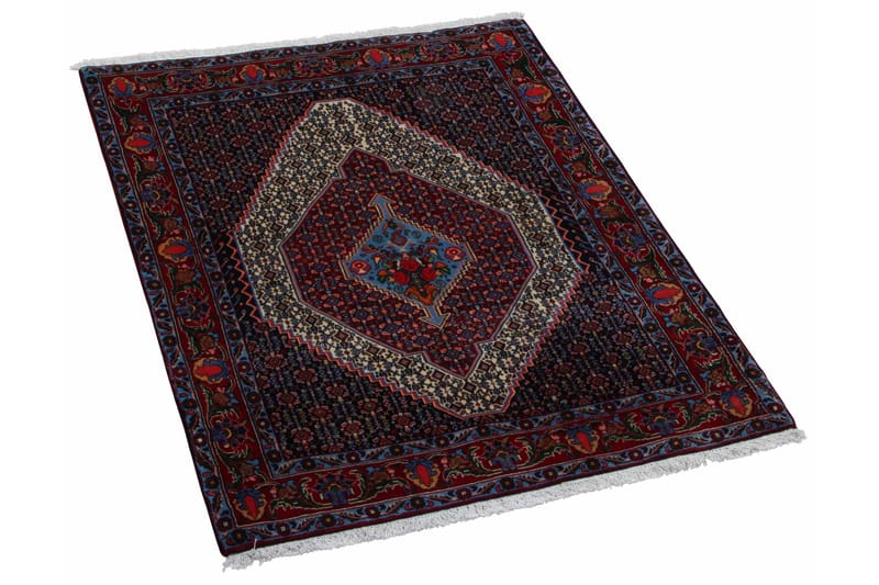 Handknuten Persisk Matta 123x157 cm Kelim - Röd/Creme - Persisk matta - Orientalisk matta