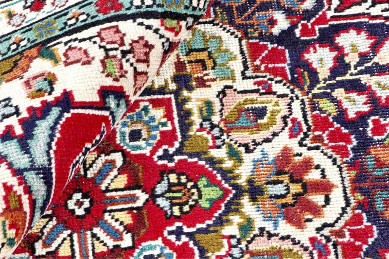 Handknuten Persisk Matta 242x335 cm Vintage - Röd/Mörkblå - Textil & mattor - Matta - Orientalisk matta - Persisk matta