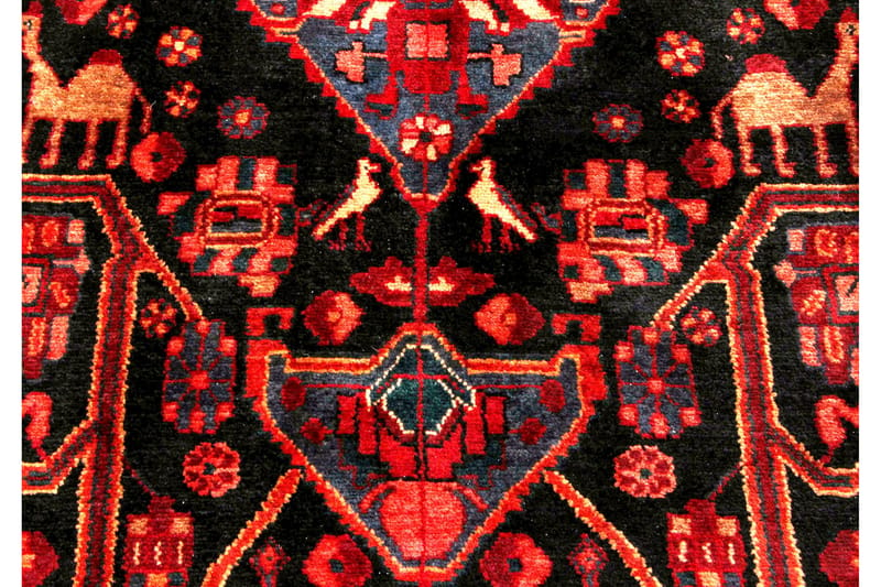 Handknuten Persisk Matta 160x303 cm - Mörkröd/Röd - Textil & mattor - Matta - Orientalisk matta - Persisk matta