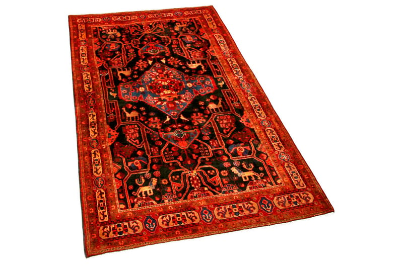 Handknuten Persisk Matta 160x303 cm - Mörkröd/Röd - Textil & mattor - Matta - Orientalisk matta - Persisk matta