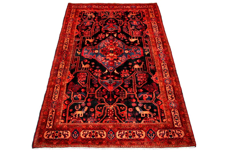 Handknuten Persisk Matta 160x303 cm - Mörkröd/Röd - Textil & mattor - Matta - Orientalisk matta - Persisk matta