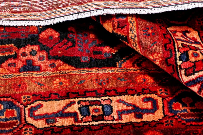 Handknuten Persisk Matta 160x303 cm - Mörkröd/Röd - Textil & mattor - Matta - Orientalisk matta - Persisk matta