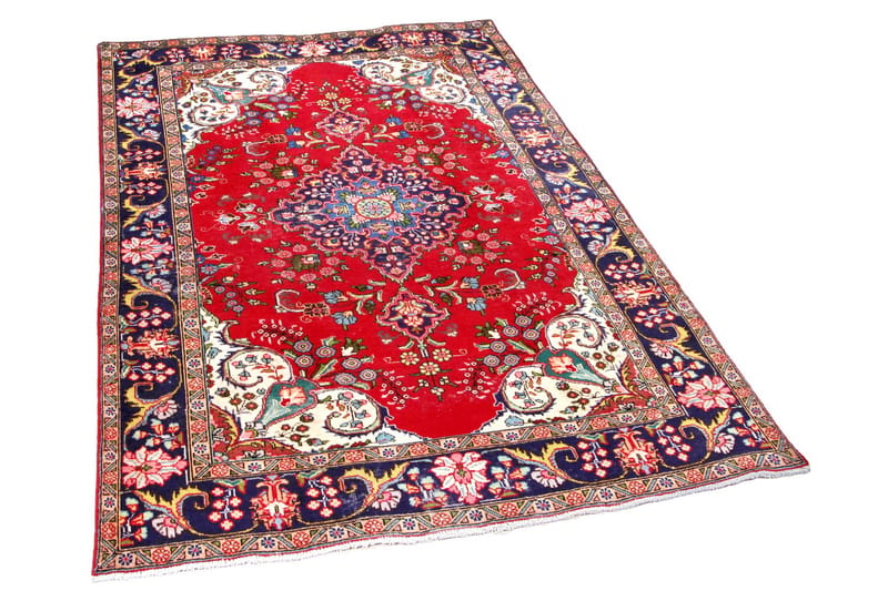 Handknuten Persisk Patchworkmatta 194x300 cm Kelim - Röd/Mörkblå - Textil & mattor - Matta - Orientalisk matta - Persisk matta