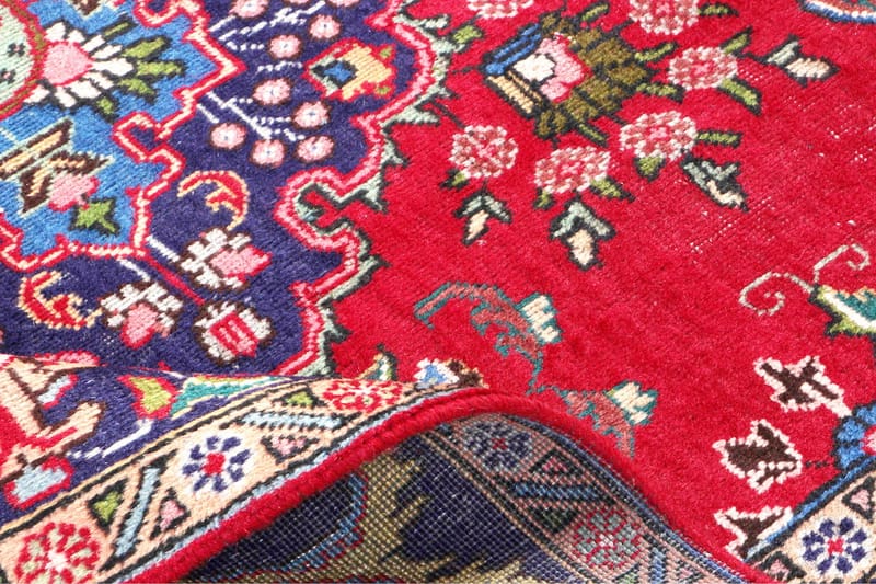 Handknuten Persisk Patchworkmatta 194x300 cm Kelim - Röd/Mörkblå - Textil & mattor - Matta - Orientalisk matta - Persisk matta