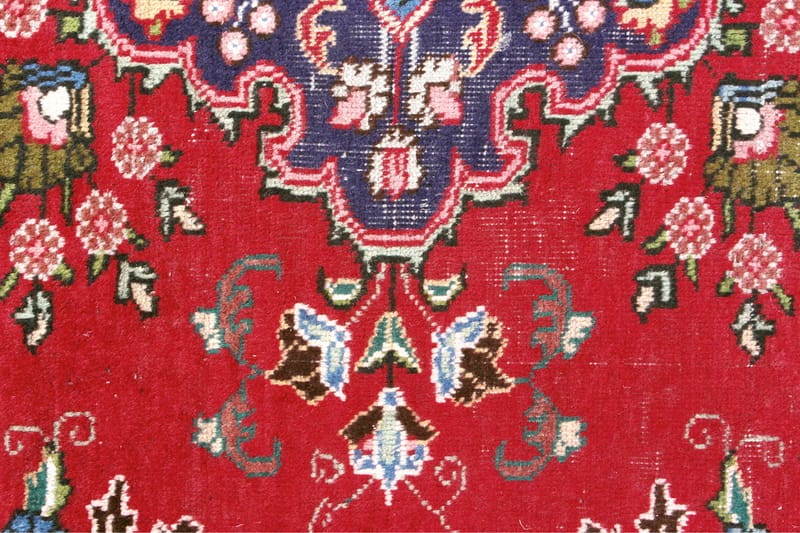 Handknuten Persisk Patchworkmatta 194x300 cm Kelim - Röd/Mörkblå - Textil & mattor - Matta - Orientalisk matta - Persisk matta