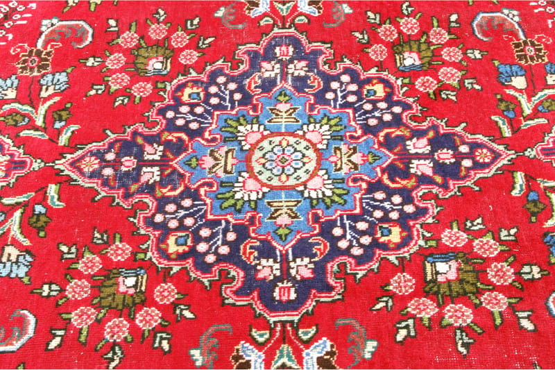 Handknuten Persisk Patchworkmatta 194x300 cm Kelim - Röd/Mörkblå - Textil & mattor - Matta - Orientalisk matta - Persisk matta