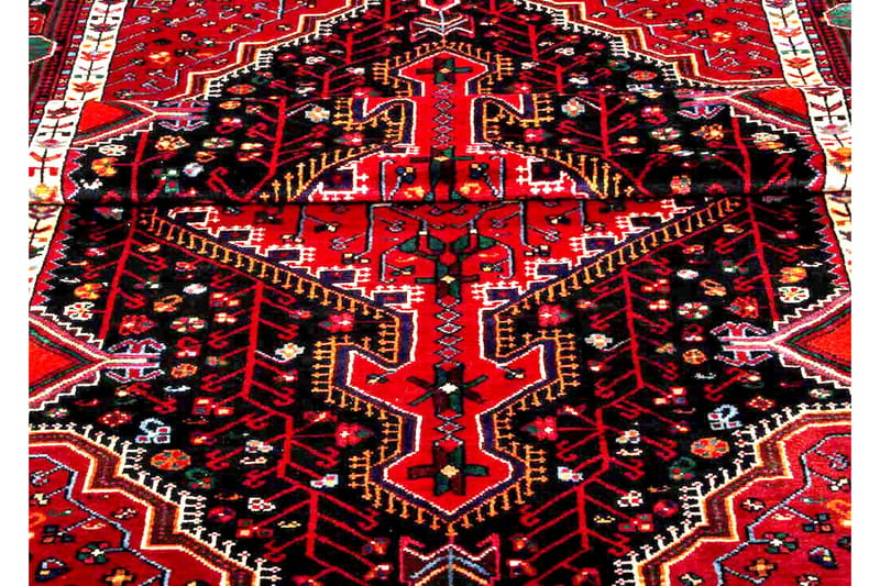 Handknuten Persisk Matta 175x297 cm - Röd/Mörkblå - Persisk matta - Orientalisk matta