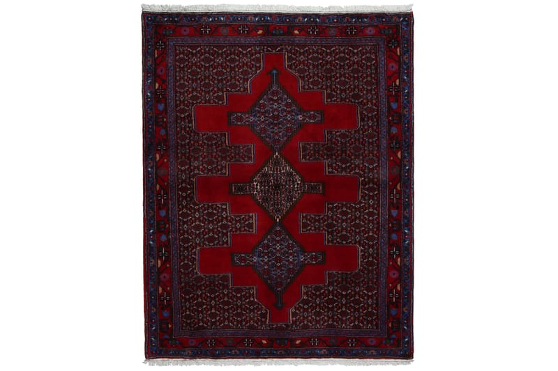 Handknuten Persisk Matta 122x160 cm Kelim - Röd/Blå - Textil & mattor - Matta - Orientalisk matta - Persisk matta