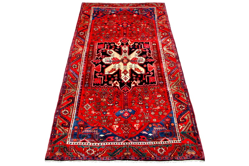 Handknuten Persisk Matta 154x317 cm - Röd/Blå - Textil & mattor - Matta - Orientalisk matta - Persisk matta