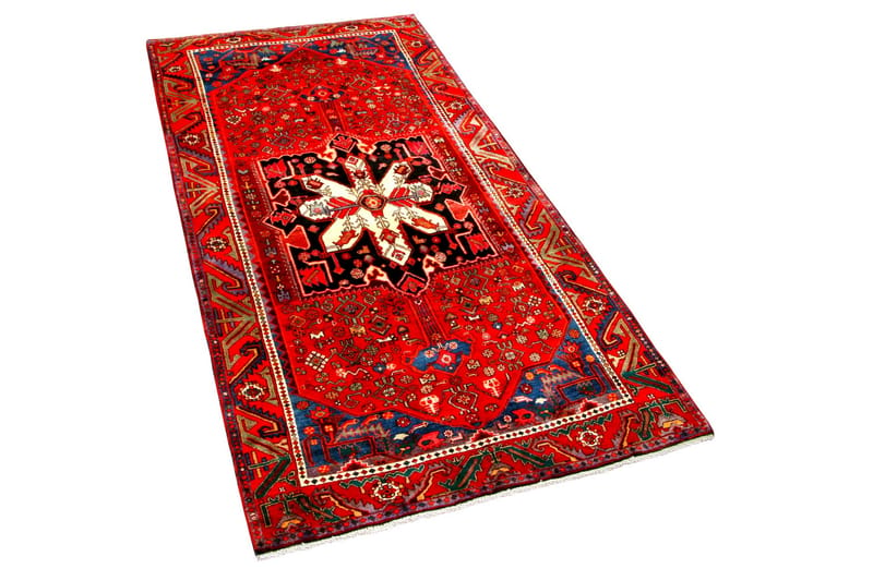 Handknuten Persisk Matta 154x317 cm - Röd/Blå - Textil & mattor - Matta - Orientalisk matta - Persisk matta