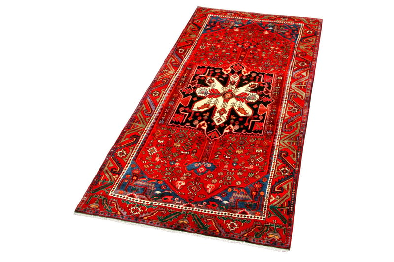 Handknuten Persisk Matta 154x317 cm - Röd/Blå - Textil & mattor - Matta - Orientalisk matta - Persisk matta