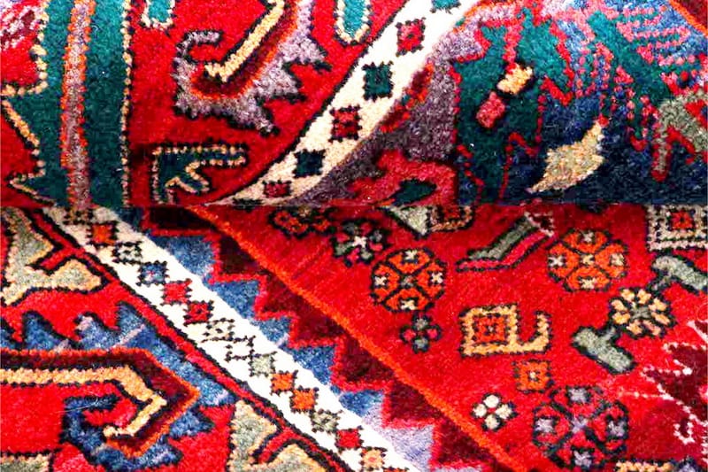 Handknuten Persisk Matta 154x317 cm - Röd/Blå - Textil & mattor - Matta - Orientalisk matta - Persisk matta