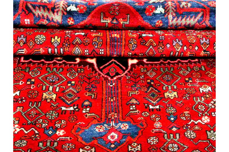 Handknuten Persisk Matta 154x317 cm - Röd/Blå - Textil & mattor - Matta - Orientalisk matta - Persisk matta