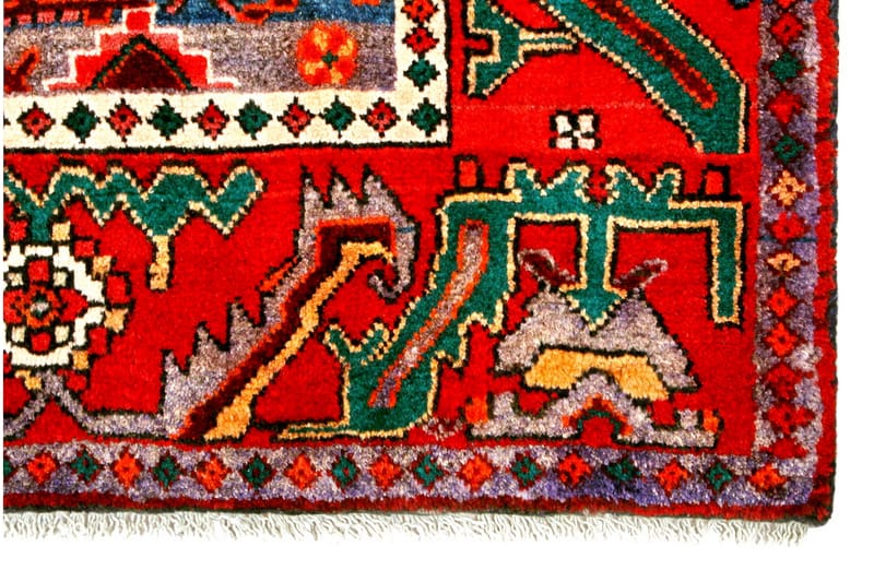 Handknuten Persisk Matta 154x317 cm - Röd/Blå - Textil & mattor - Matta - Orientalisk matta - Persisk matta