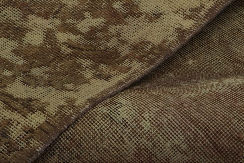 Handknuten Persisk Matta 205x299 cm Vintage - Guld/Brun - Persisk matta - Orientalisk matta