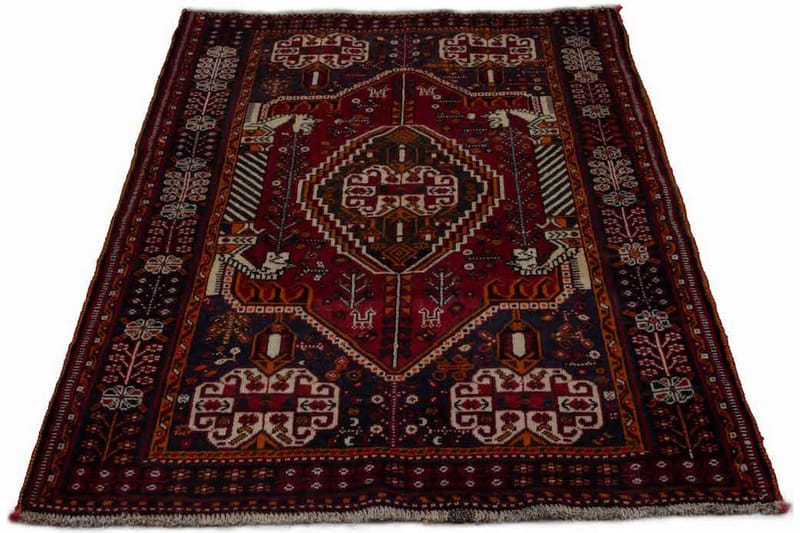 Handknuten Persisk Matta 109x160 cm - Röd/Svart - Textil & mattor - Matta - Orientalisk matta - Persisk matta