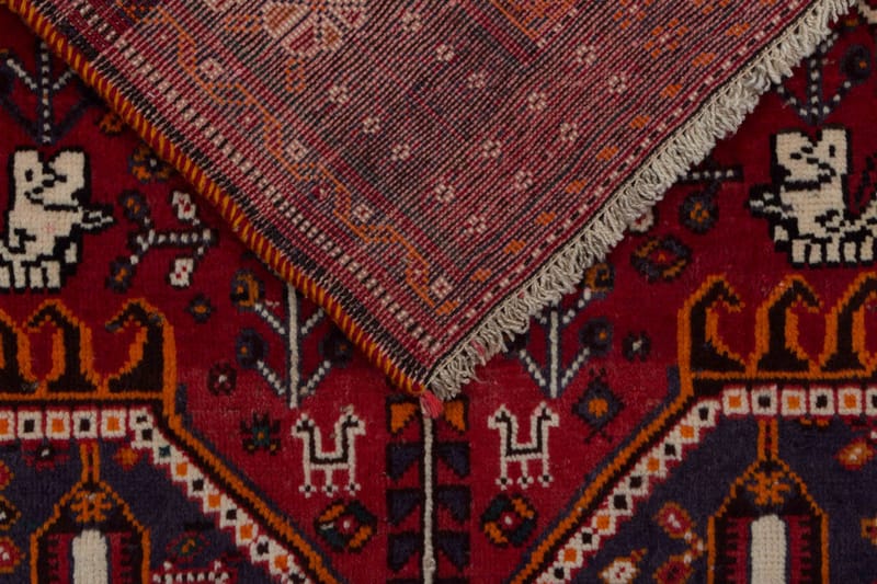 Handknuten Persisk Matta 109x160 cm - Röd/Svart - Textil & mattor - Matta - Orientalisk matta - Persisk matta