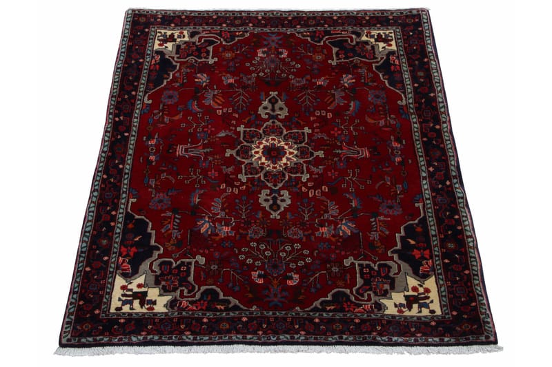 Handknuten Persisk Matta 120x157 cm Kelim - Röd/Mörkblå - Textil & mattor - Matta - Orientalisk matta - Persisk matta