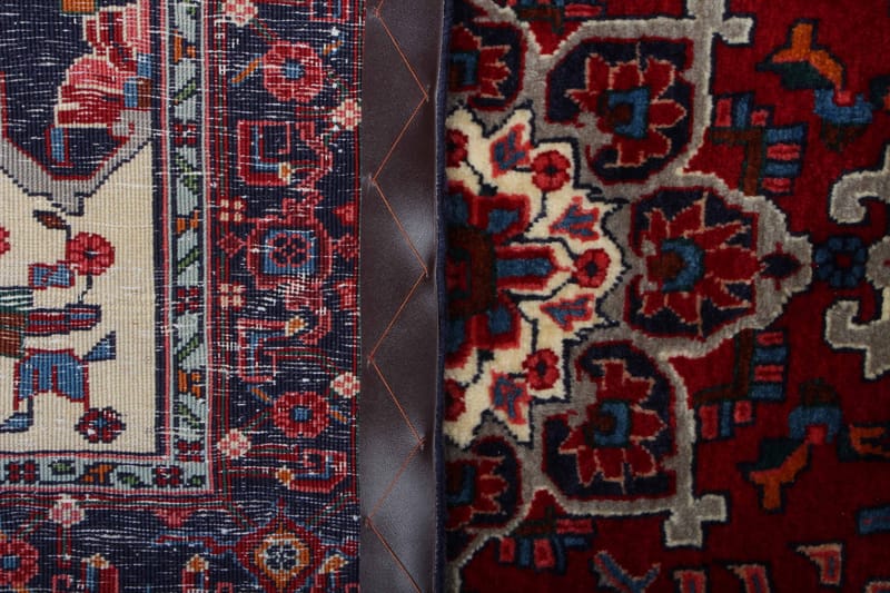 Handknuten Persisk Matta 119x156 cm Kelim - Röd/Mörkblå - Textil & mattor - Matta - Orientalisk matta - Persisk matta