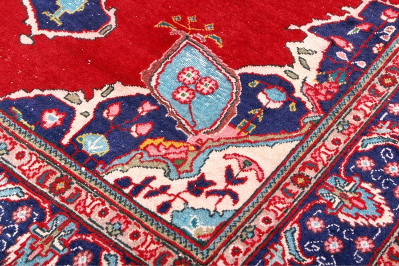 Handknuten Persisk Patchworkmatta 195x285 cm Kelim - Röd/Mörkblå - Textil & mattor - Matta - Orientalisk matta - Persisk matta