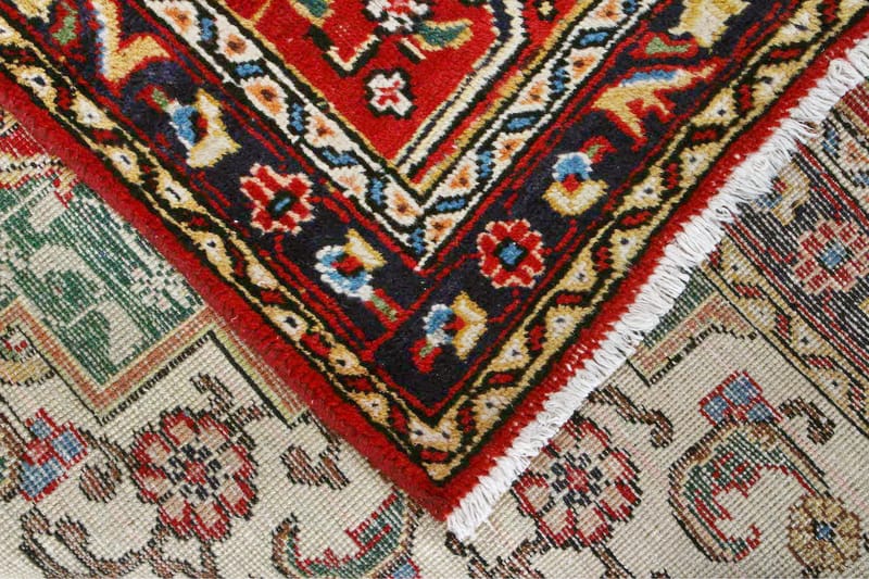 Handknuten Persisk Patinamatta 245x335 cm - Röd/Mörkblå - Textil & mattor - Matta - Orientalisk matta - Persisk matta