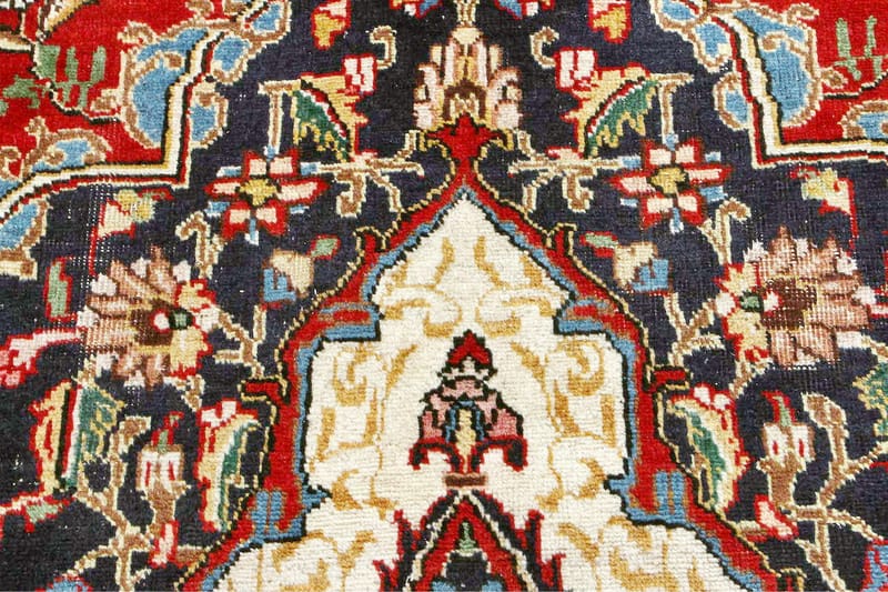 Handknuten Persisk Patinamatta 245x335 cm - Röd/Mörkblå - Textil & mattor - Matta - Orientalisk matta - Persisk matta