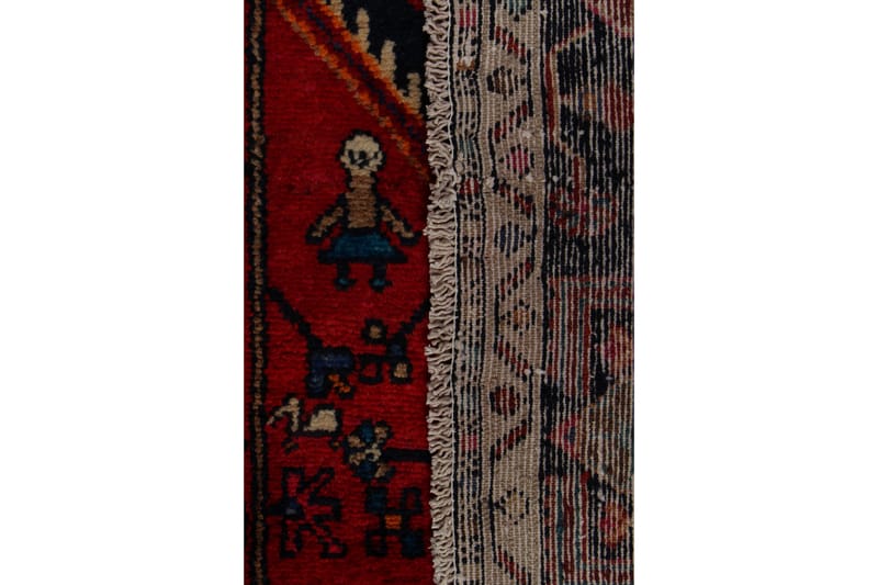 Handknuten Persisk Matta 141x261 cm - Mörkblå - Textil & mattor - Matta - Orientalisk matta - Persisk matta