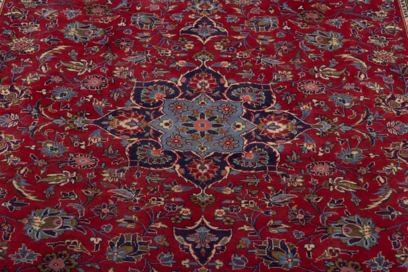 Handknuten Persisk Matta 216x314 cm - Röd/Mörkblå - Textil & mattor - Matta - Orientalisk matta - Persisk matta