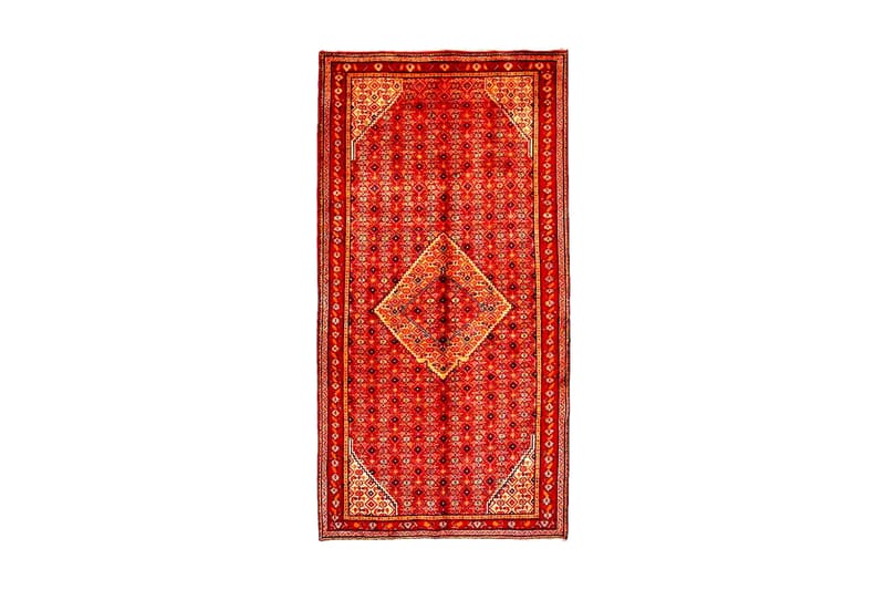 Handknuten Persisk Matta 147x295 cm - Koppar/Röd - Textil & mattor - Matta - Orientalisk matta - Persisk matta