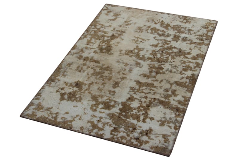 Handknuten Persisk Matta 122x182 cm Vintage - Beige/Brun - Textil & mattor - Matta - Orientalisk matta - Persisk matta